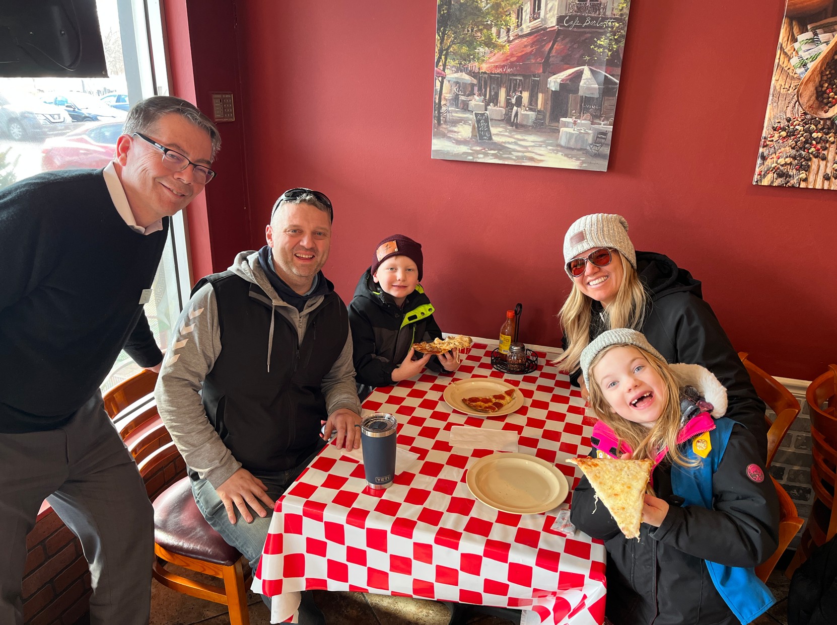 Pizza with the Mayor